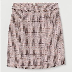 NWOT H&M Tweed Mini Skirt